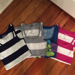 4 Old Navy tank tops