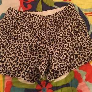 J. Crew cheatah shorts