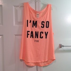 Victoria's Secret orange tank/wife beater