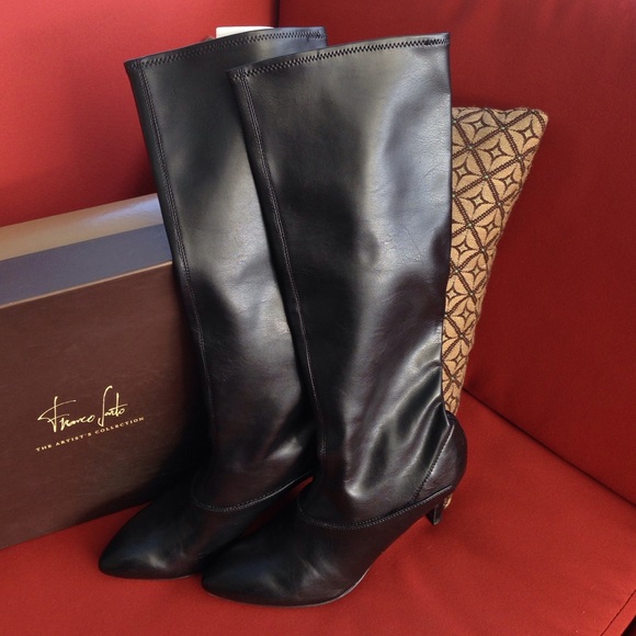 Black Franco Sarto boots - Picture 2 of 4