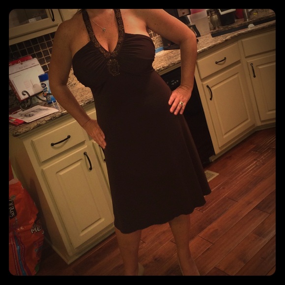 Brown dress
