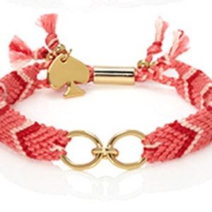 Kate Spade On purpose Pink multi bracelet