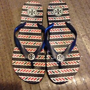 Tory burch sz 9 flip flops
