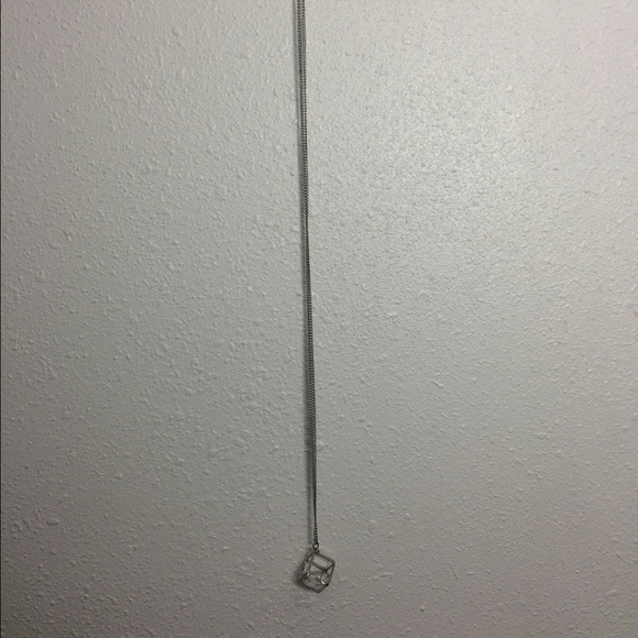 Long cubed necklace - Picture 2 of 3