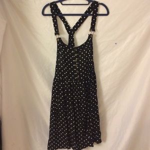 Cute polka dot overalls