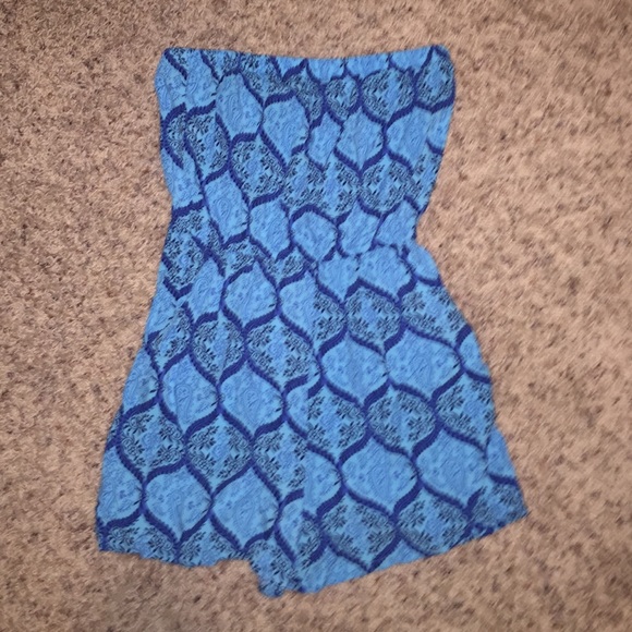 Forever 21 Strapless Romper- size small