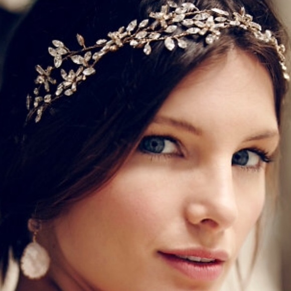 BHLDN "Honeysuckle" 💎 Bridal Halo (Anthropologie)