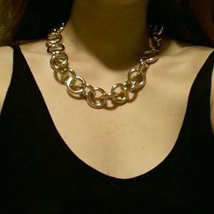J.Crew Gold Chain Necklace