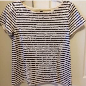 J.Crew Sequin Top