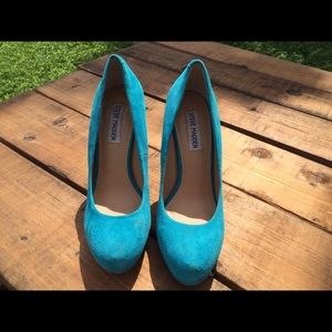 Steve Madden teal heels