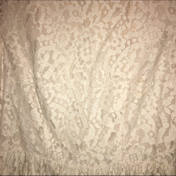 H&M Beige Lace dress - Picture 4 of 5