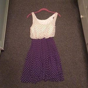 Lush polka dot dress