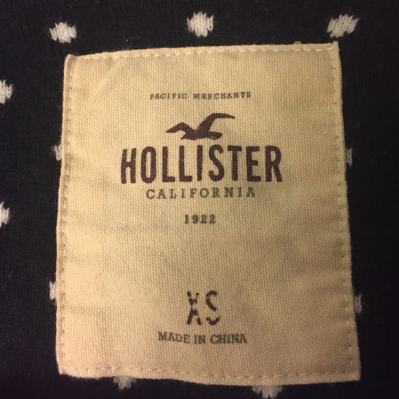 Navy Blue Cardigan with White Detailing - Picture 2 of 3