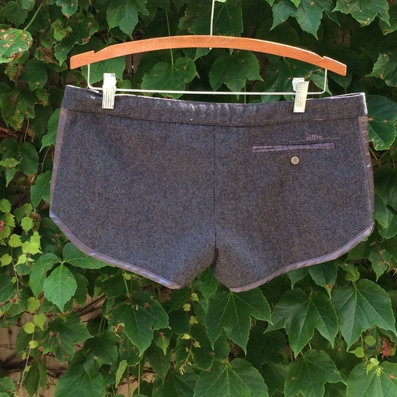 Married To The Mob Wool Shorts - Picture 2 of 4