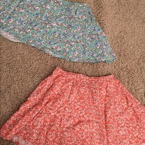 2 skater skirts