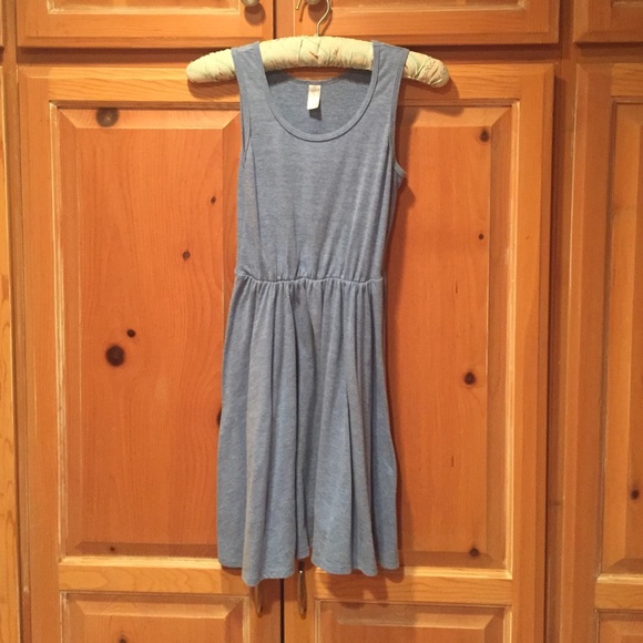 American Apparel light blue dress