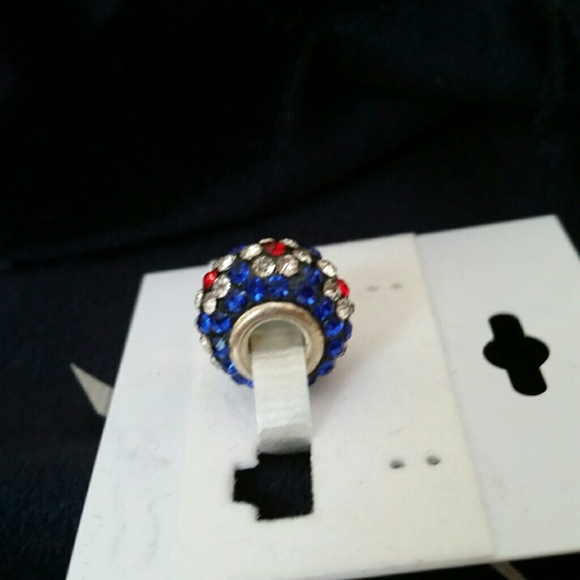 Murano Rhinestone  Charm - Picture 2 of 3