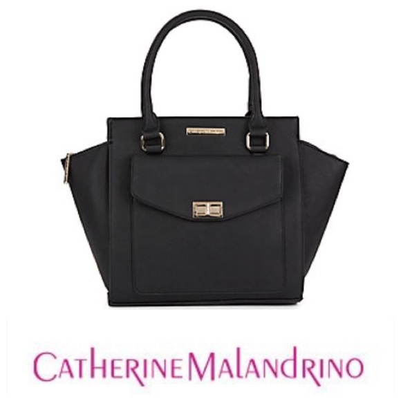 Catherine Malandrino Handbags - 🎉EDITOR PICK🎉Catherine Malandrino TrapezeSatchel