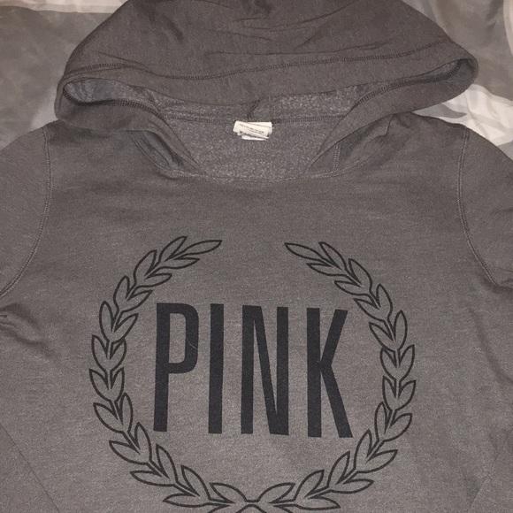 Victoria's Secret grey pull over hoodie