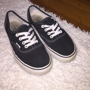 Black and white VANS