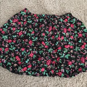 Skater skirt floral