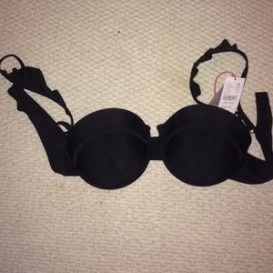 Cute black l.a hearts bikini from pacsun