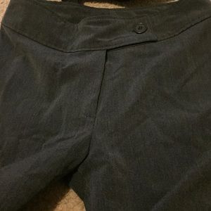 Gray dress pants