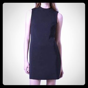 Topshop mock neck shift dress