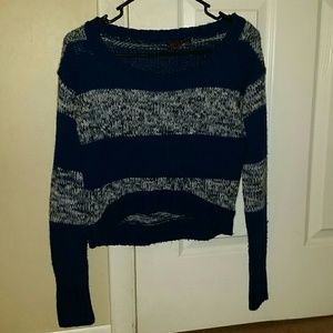 Crop top knitted sweater