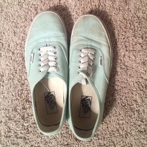 mint green vans