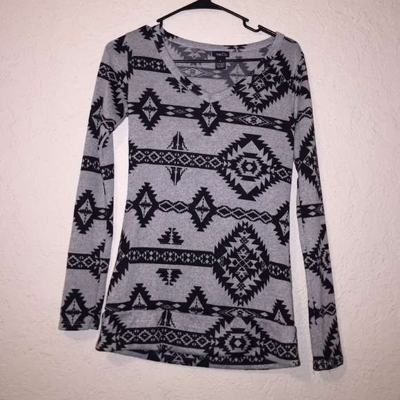 Aztec print Sweater