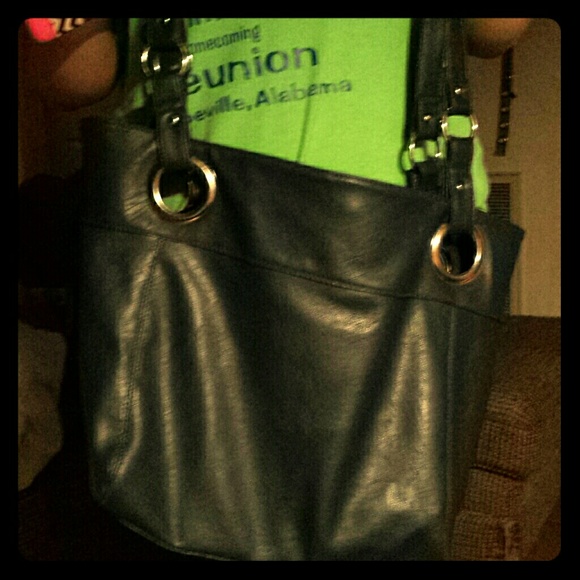 Dark blue bag