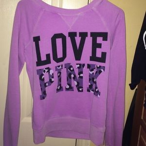 LOVE PINK sweatshirt :)