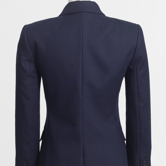 📌SOLD📌J Crew Factory Cropped Drapey Blazer Black - Picture 4 of 4