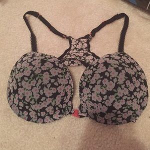 Floral racer back bra 🌸