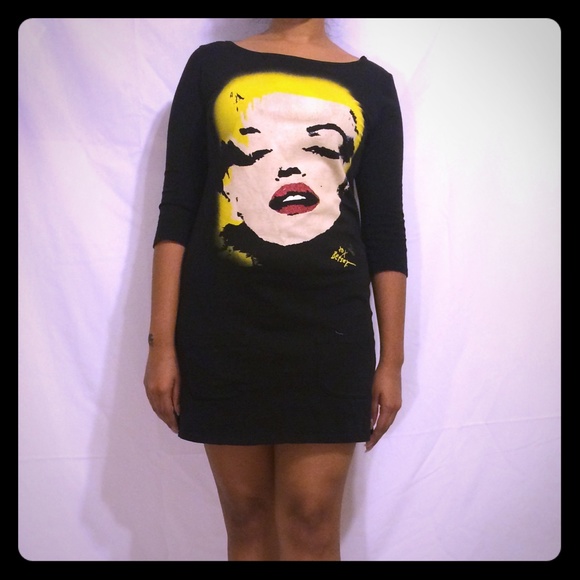 Beaty Johnson Andy Warhol Marilyn dress