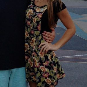 Vintage Sunflower Overalls