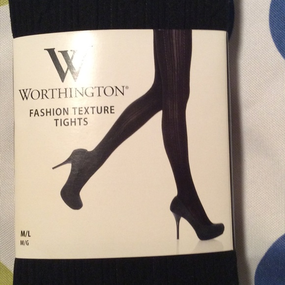 Black Fashion Texture Tights