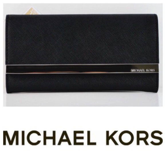 💢REDUCED💢Michael Kors Black Leather Wallet