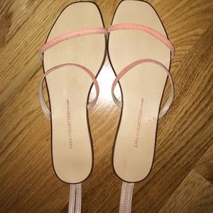 Zara string sandals