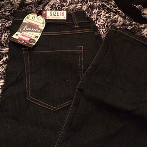 Dark Blue Denim Jeans