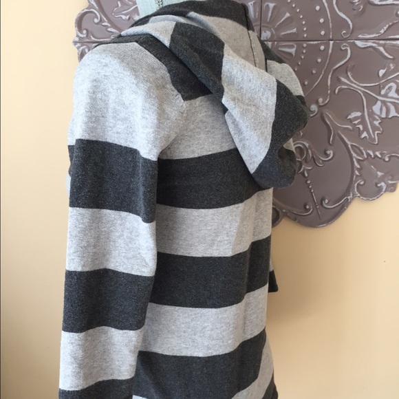 Pink Rose hooded open cardigan - Picture 3 of 4