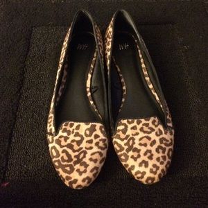 H&M Cheetah Leopard loafers