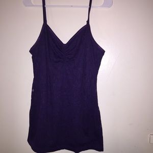 Torrid Purple Lace Top Size 1 (XL)