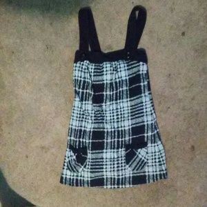 Cute Black and white tank top