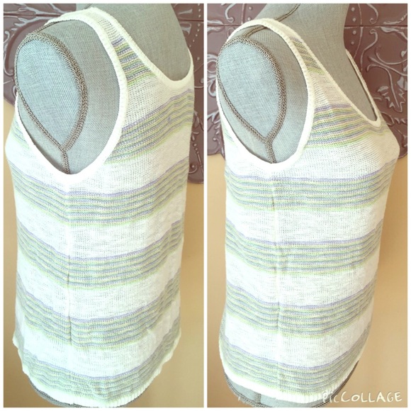 Old Navy Linen blend tank top - Picture 1 of 4