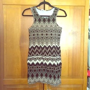 Body con patterned dress