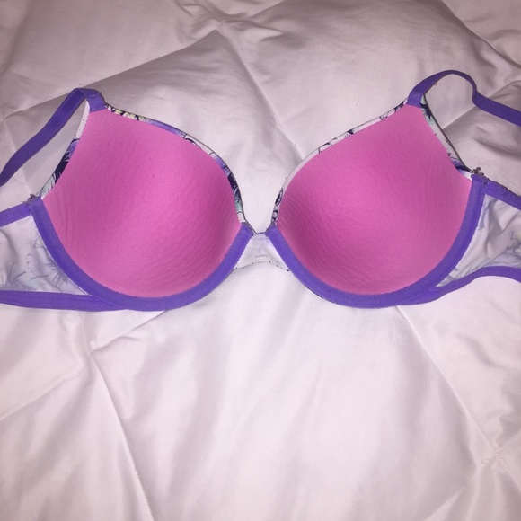 PINK Floral bra - Picture 3 of 3