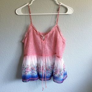 Lightweight Peplum Top