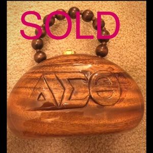 Sold sold sold Timmy woods original wooden handbag